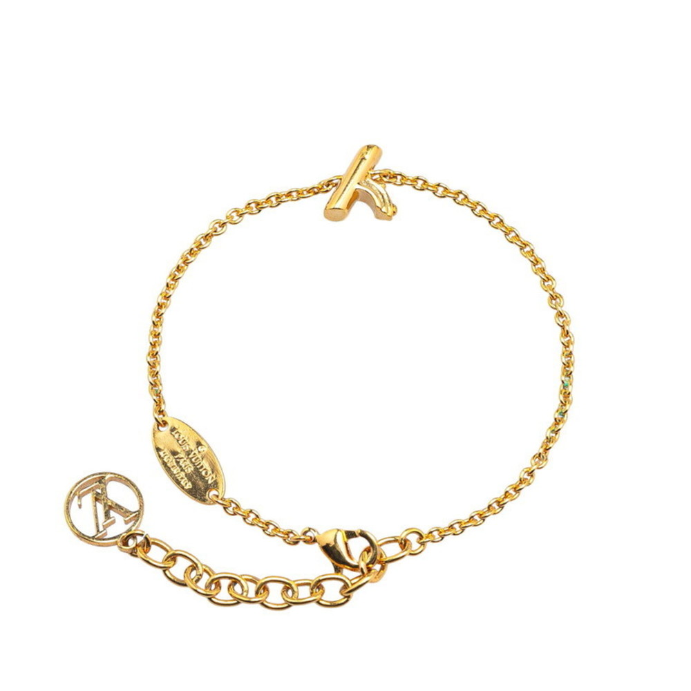 Louis Vuitton LV&ME Y Bracelet M67182 Gold Plated Women's LOUIS VUITTON - Picture 3 of 6